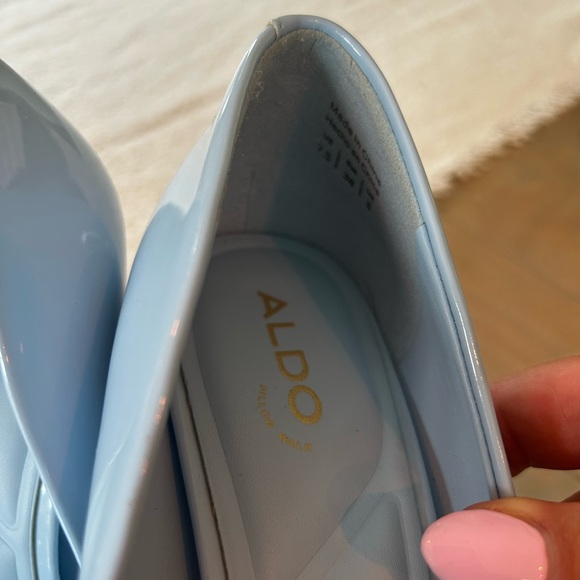 Aldo baby blue heels - Picture 3 of 3